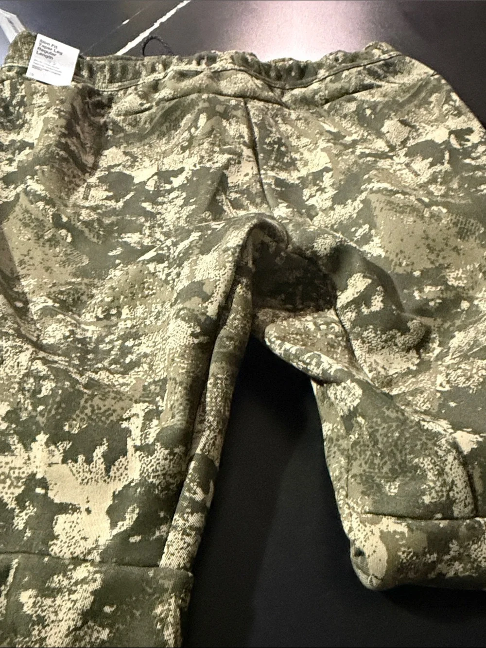 Nike Olive & Tan Camo Hoodie and Joggers Set